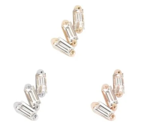 【新品】PARCA double melee diamond pierce pierce